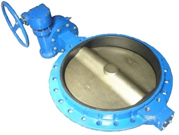 Затвор дисковый поворотный ABRA Ду800 Ру16 BUV-VF826D, межфланцевый, корпус - чугун, диск - чугун, редуктор, EPDM в Челябинске