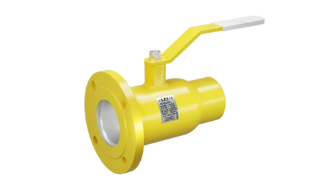 Кран шаровый LD КШЦК Gas 100.016.П/П.02. (фланец/приварка) стальной ст.20 Ду100 Ру16 МПа в Челябинске