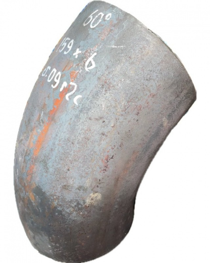 Отвод 60-89х6 ст.09г2c 60 град. 2 исп. ГОСТ 17375-2001 МС01 в Челябинске