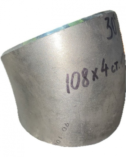 Отвод 30-219х8 ст.09г2с 30 град. 2 исп. ГОСТ 17375-2001 МС01 в Челябинске